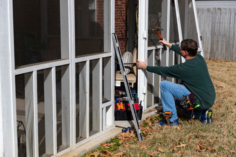 Screened Covered Porch