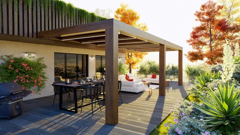 Modern Covered Patio