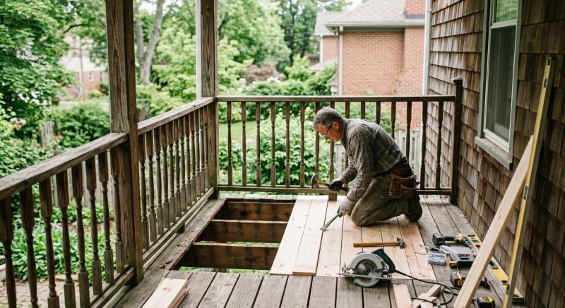 Deck Floor Replacement in Seattle, WA